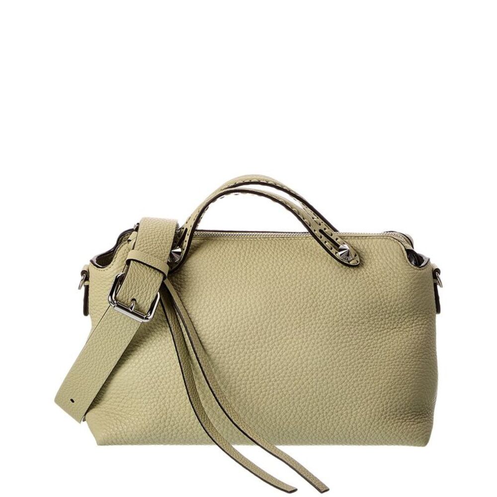 Fendi By The Way Selleria Medium Leather Shoulder Bag, Blue